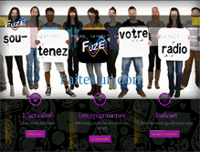 Tablet Screenshot of frequenceuzege.com